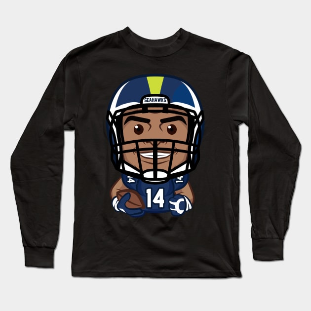 DK Metcalf Long Sleeve T-Shirt by Mudahan Muncul 2022